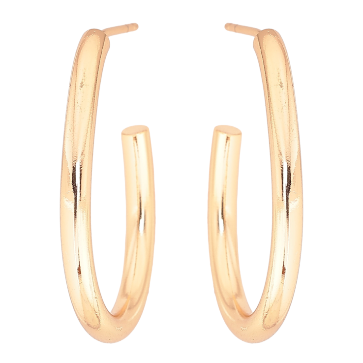 Серьги Xuping Позолота 18K пусеты Дуги фото №22