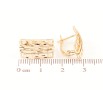 Серьги Xuping Позолота 18K английский замок Декоративный узор фото №2