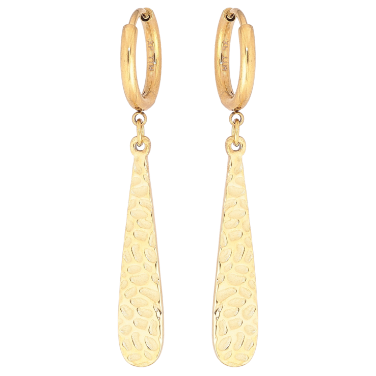 Серьги Xuping TTM Stainless Steel цвет 14К подвески на колечках Декоративные подвески фото №17