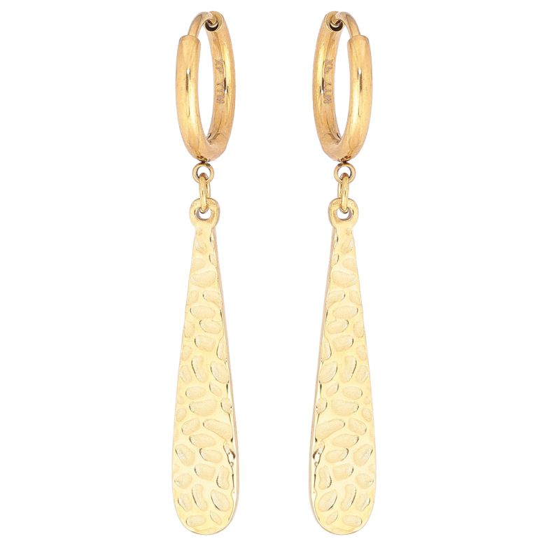 Сережки Xuping TTM Stainless Steel колір 14К підвіски на колечках «Декоративні підвіски» фото №8