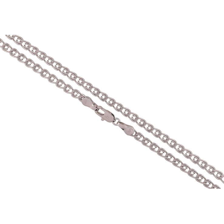 Цепочка Xuping Родий Плетение Лав длина 60см х 4мм фото №13