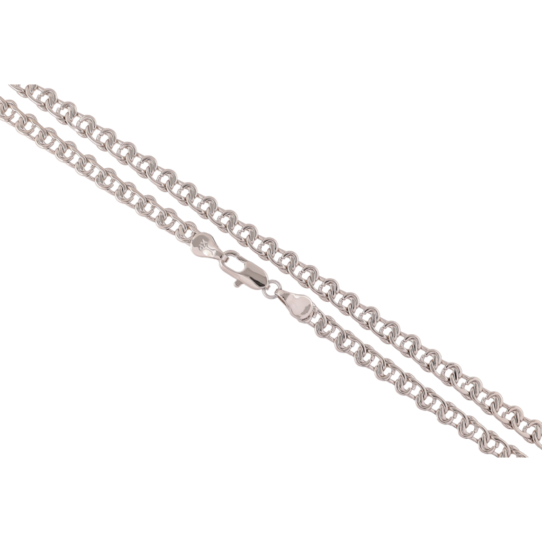 Ланцюжок Xuping Родій «Плетіння Вузол» довжина 59см х 5мм фото №6