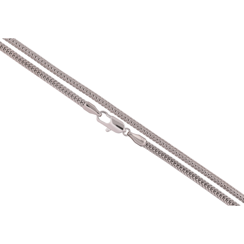 Цепочка Xuping Родий Плетение Колос длина 60см х 3мм фото №1