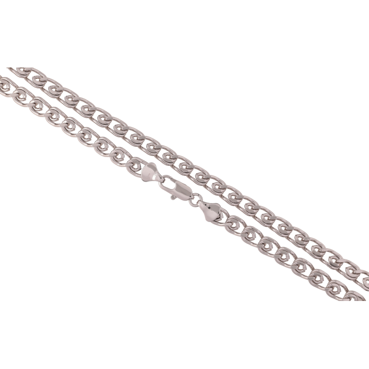 Ланцюжок Xuping Родій «Плетіння Лав» довжина 45см х 6мм фото №25 Ланцюжок Xuping Родій «Плетіння Лав» довжина 45см х 6мм фото №25