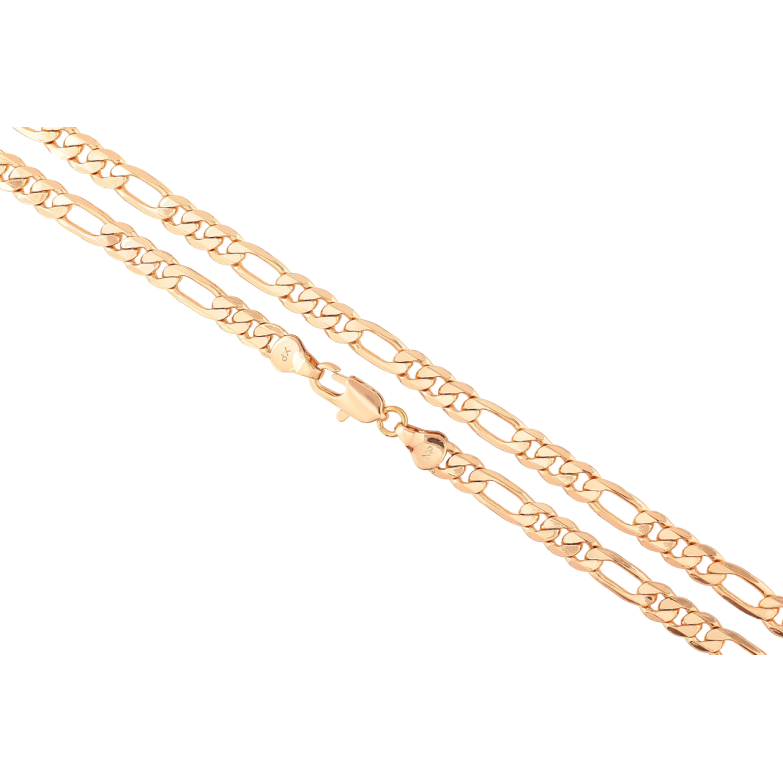 Ланцюжок Xuping Позолота 18K «Плетіння Фігаро» довжина 49см х 6мм фото №19