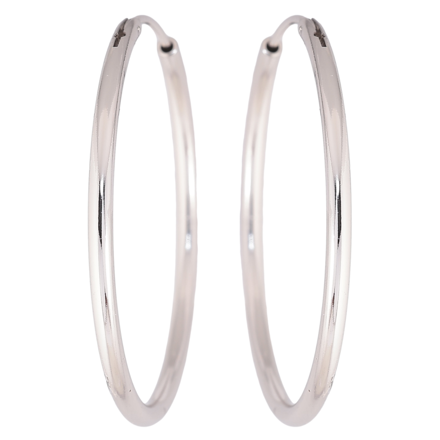 Сережки Xuping Родій кільця (конго) «Класика» ø 3.5см фото №1