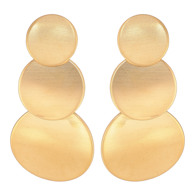 Сережки Xuping TTM Stainless Steel колір 14К пусети «Декоративні підвіски» фото №23