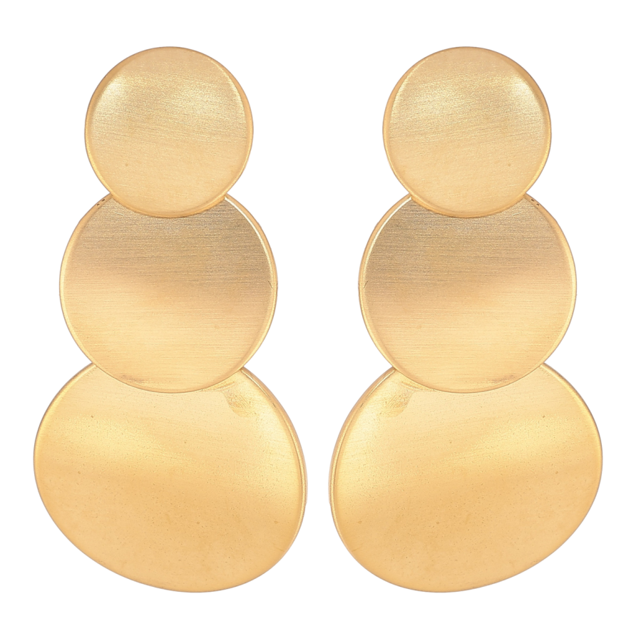 Сережки Xuping TTM Stainless Steel колір 14К пусети «Декоративні підвіски» фото №1