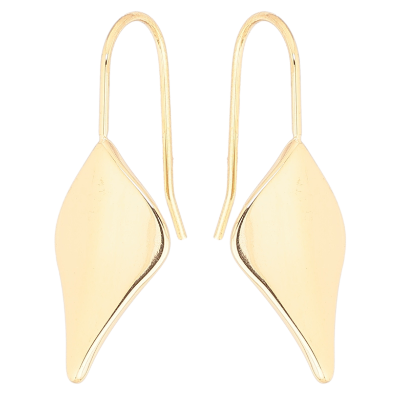 Сережки Xuping TTM Stainless Steel колір 14К французький замок «Декоративні» фото №9