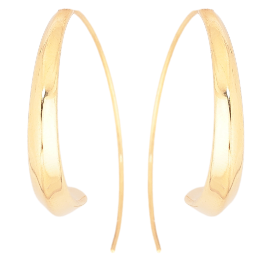 Сережки Xuping TTM Stainless Steel колір 14К французький замок «Декоративні» фото №1