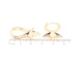Сережки Xuping Позолота 18K колечка «Зірки» фото №2