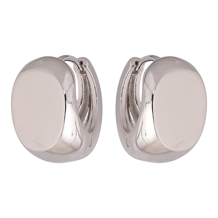 Серьги Xuping Родий колечки Декоративные фото №1