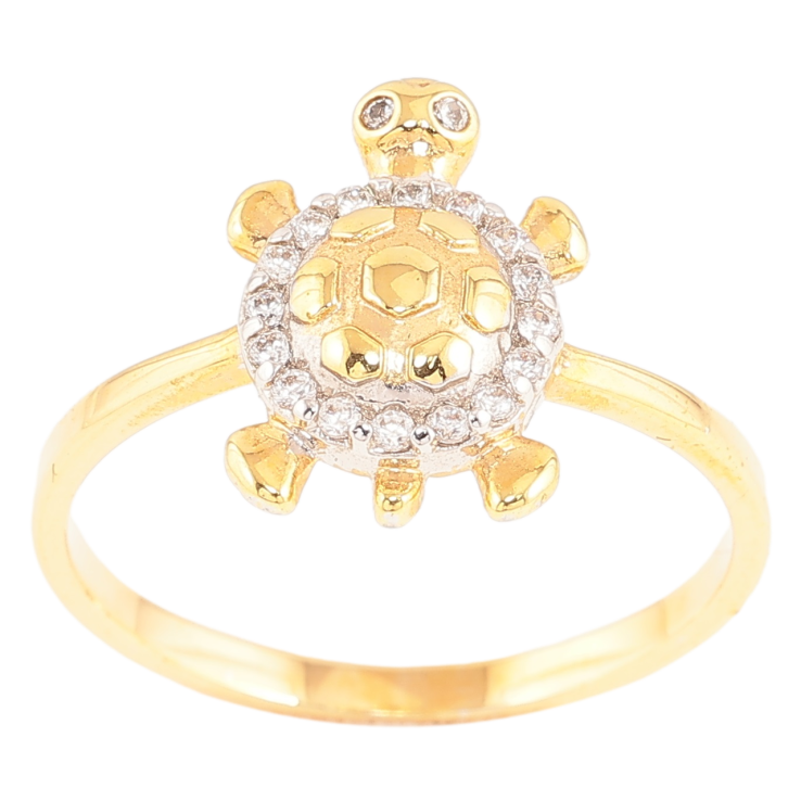 Каблучка Xuping Позолота + Родій «Черепаха» фото №22