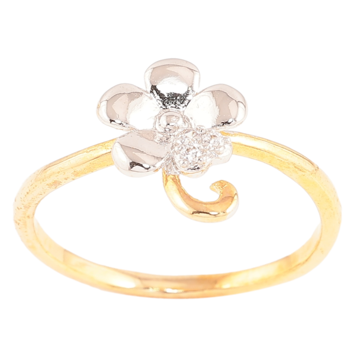 Каблучка Xuping Позолота + Родій «Квітка» фото №24