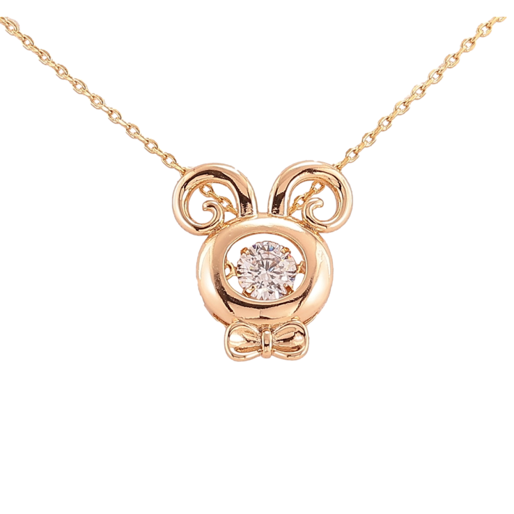 Підвіска на ланцюжку Xuping Позолота 18K «Овен» довжина 42-45см х 1мм фото №5