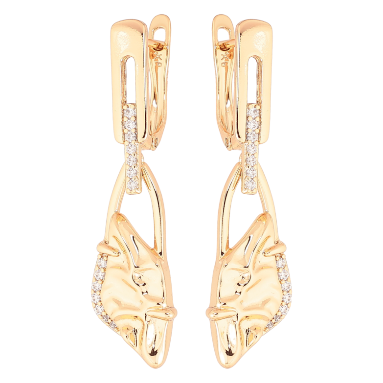 Сережки Xuping Позолота 18K англійський замок «Декоративні підвіски» фото №1