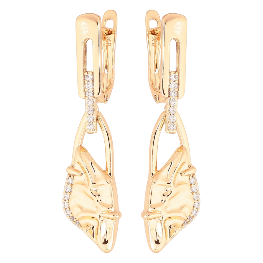 Сережки Xuping Позолота 18K англійський замок «Декоративні підвіски» фото №1