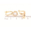 Серьги Xuping Позолота 18K английский замок Кристаллы на дужках фото №2