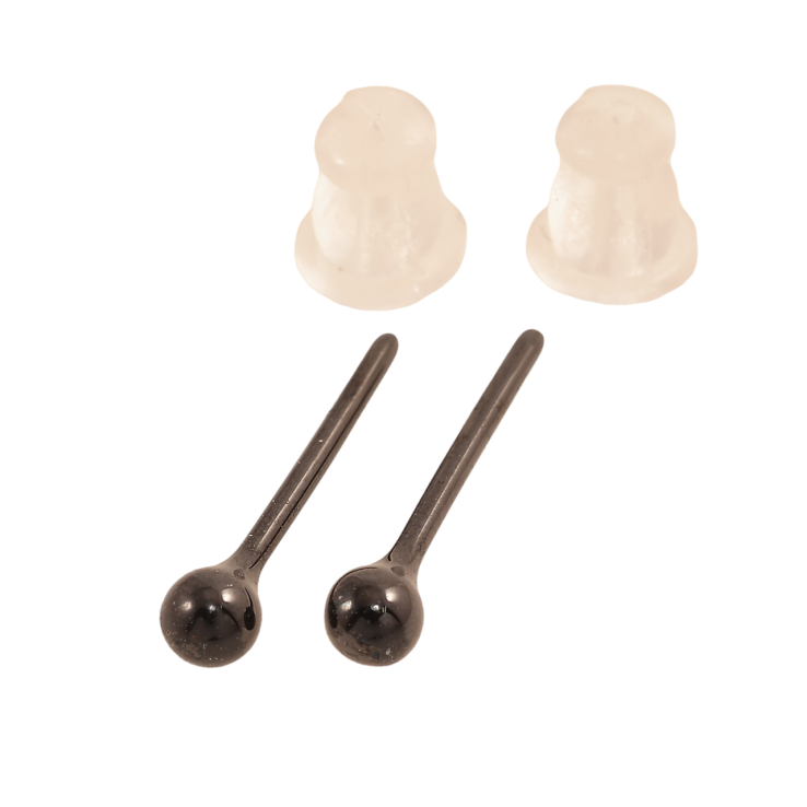 Сережки Xuping TTM Stainless Steel кераміка пусети «Чорні кульки» ø 3мм фото №20 Сережки Xuping TTM Stainless Steel кераміка пусети «Чорні кульки» ø 3мм фото №20