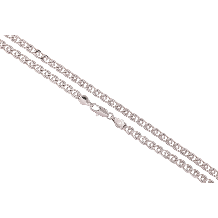 Ланцюжок Xuping Родій «Плетіння Лав» довжина 59см х 5мм фото №23 Ланцюжок Xuping Родій «Плетіння Лав» довжина 59см х 5мм фото №23