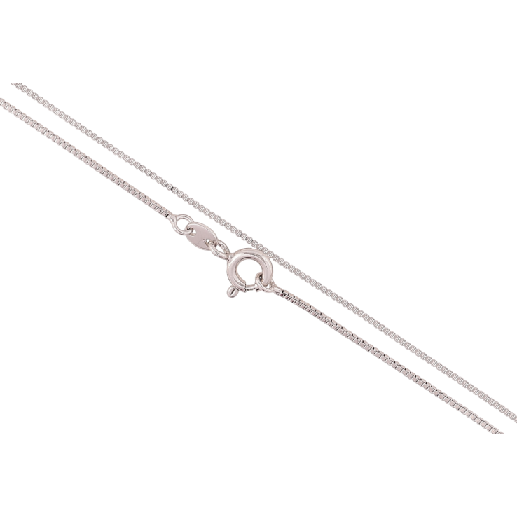 Ланцюжок Xuping Родій «Плетіння Венеціанське» довжина 60см х 1мм фото №10 Ланцюжок Xuping Родій «Плетіння Венеціанське» довжина 60см х 1мм фото №10