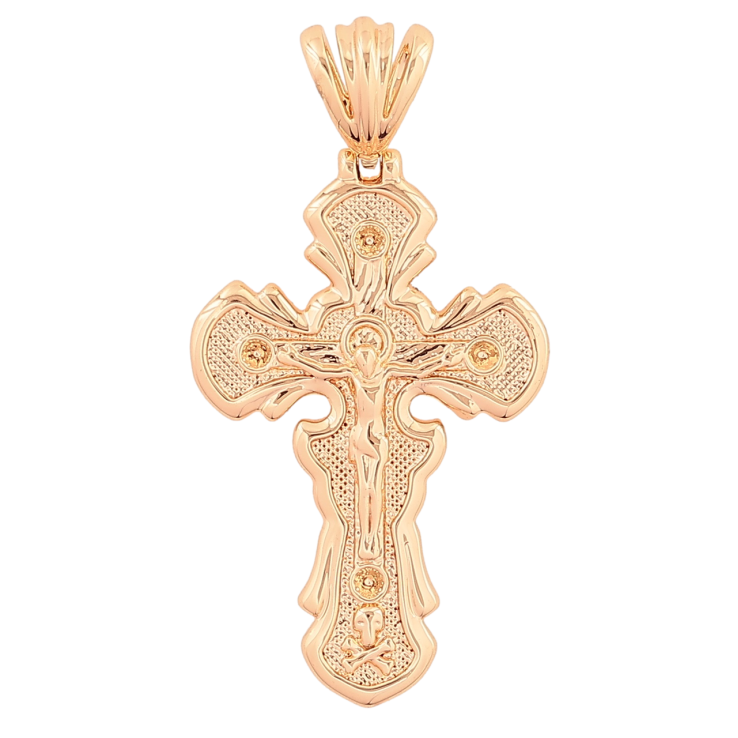 Кулон Xuping M&L Цвет 18K Крест с Распятием для цепочки до 4мм фото №8