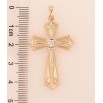 Кулон Xuping M&L Колір 18K «Хрест з кристалом» для ланцюжка до 5мм фото №2 Кулон Xuping M&L Колір 18K «Хрест з кристалом» для ланцюжка до 5мм фото №2