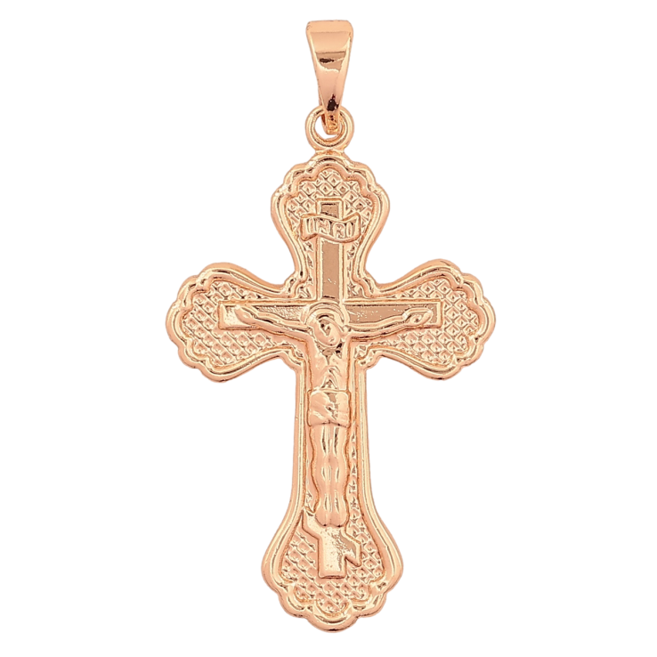 Кулон Xuping M&L Цвет 18K Крест с Распятием для цепочки до 5мм фото №5