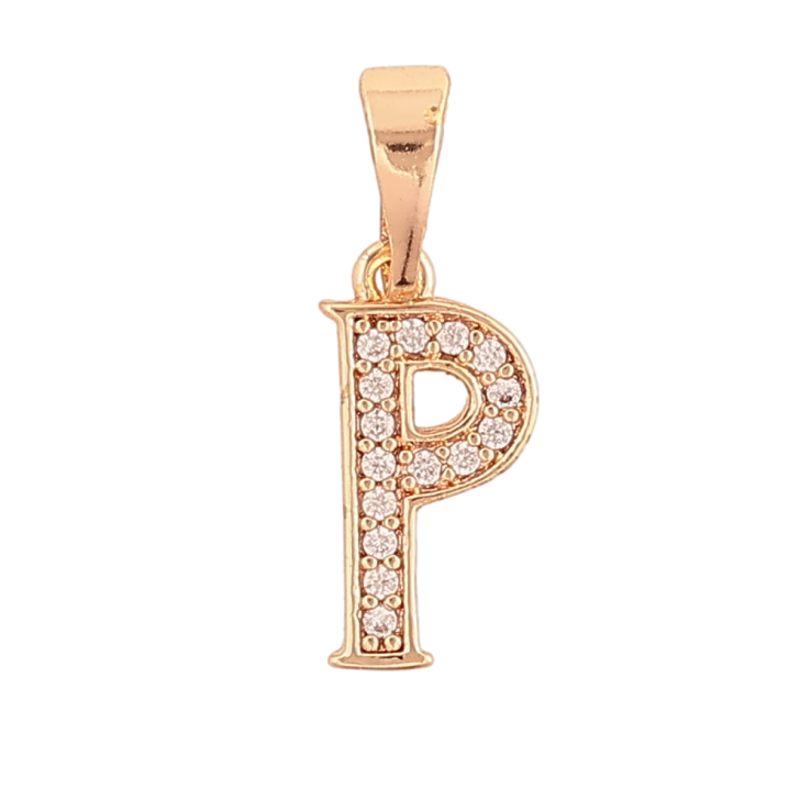 Кулон Xuping M&L Колір 18K Літера P для ланцюжка до 5мм фото №21