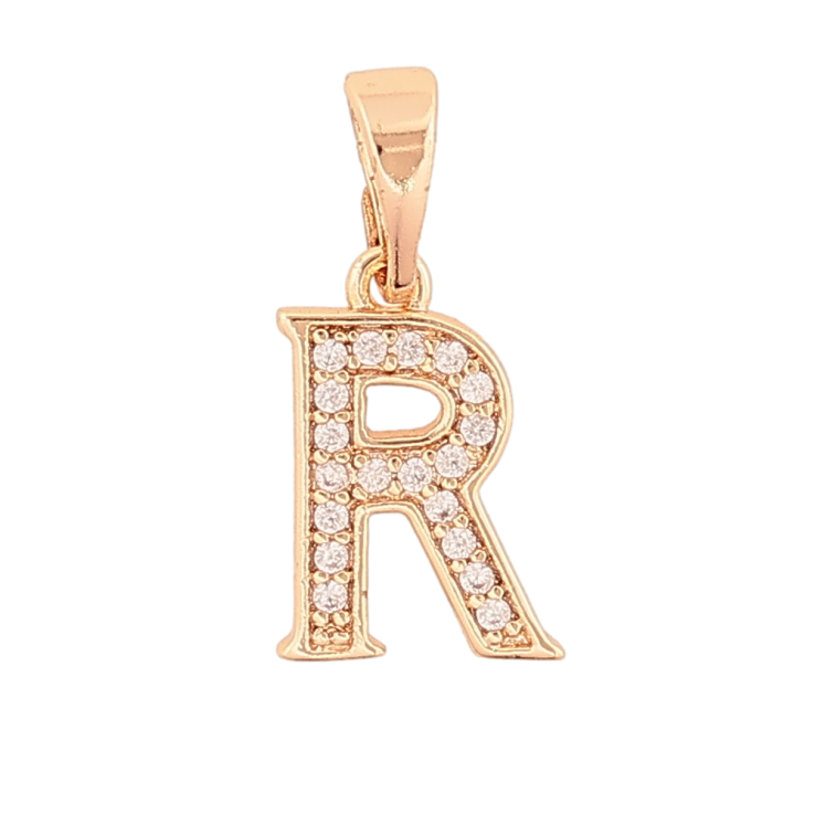 Кулон Xuping M&L Колір 18K Літера R для ланцюжка до 5мм фото №18
