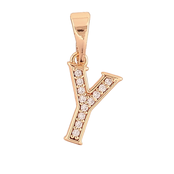 Кулон Xuping M&L Колір 18K Літера Y для ланцюжка до 5мм фото №20