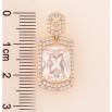 Кулон Xuping M&L Колір 18K Кришталевий блиск» для ланцюжка до 2мм фото №2
