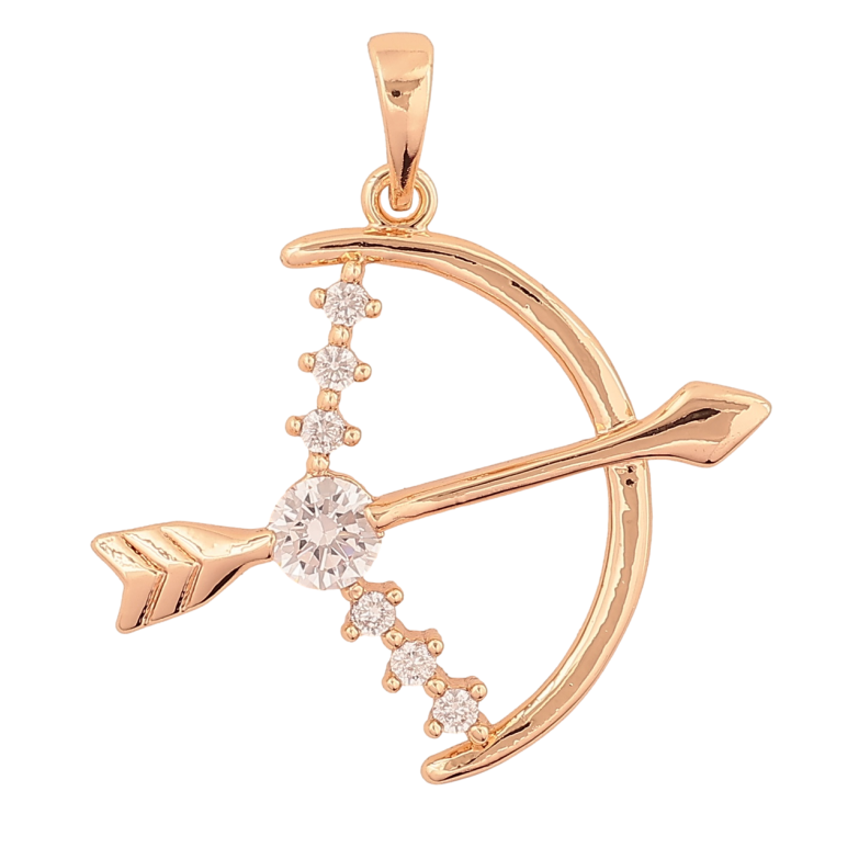 Кулон Xuping M&L Цвет 18K Лук для цепочки до 6мм фото №1