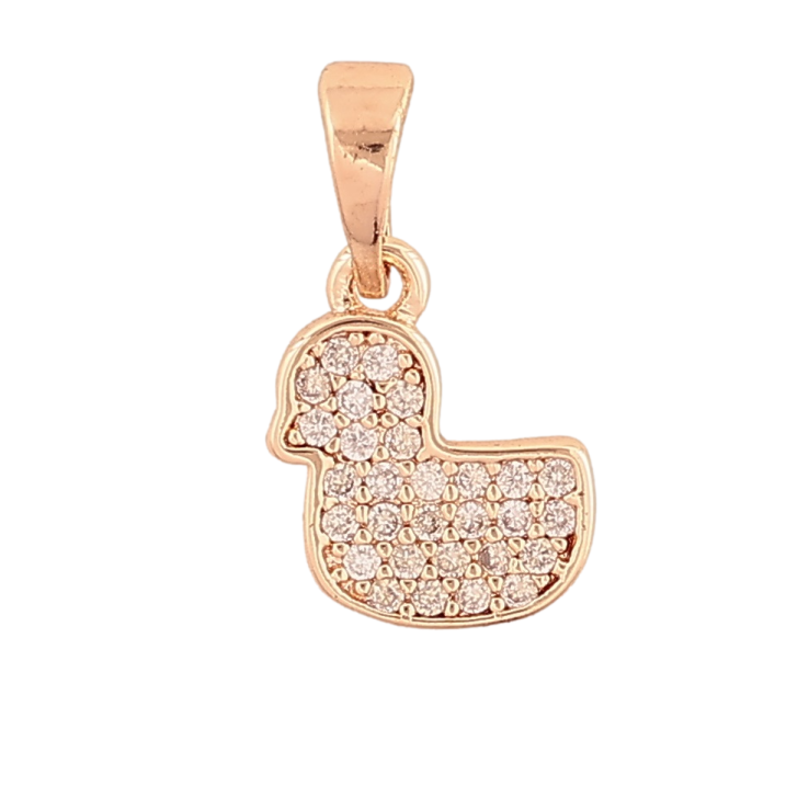 Кулон Xuping M&L Колір 18K Каченя» для ланцюжка до 5мм фото №10 Кулон Xuping M&L Колір 18K Каченя» для ланцюжка до 5мм фото №10