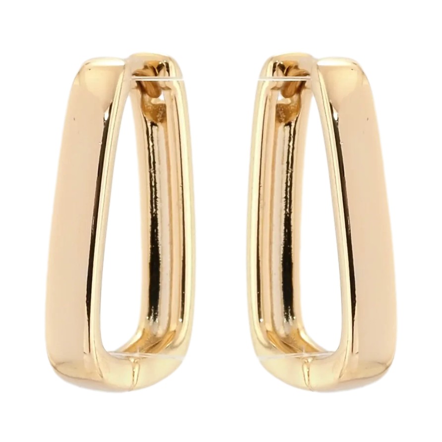 Серьги Xuping Позолота 18K колечки Классика фото №1 Серьги Xuping Позолота 18K колечки Классика фото №1