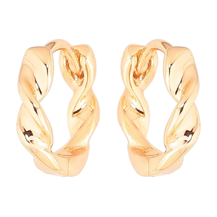 Серьги Xuping Позолота 18K колечки Декоративный узор фото №8