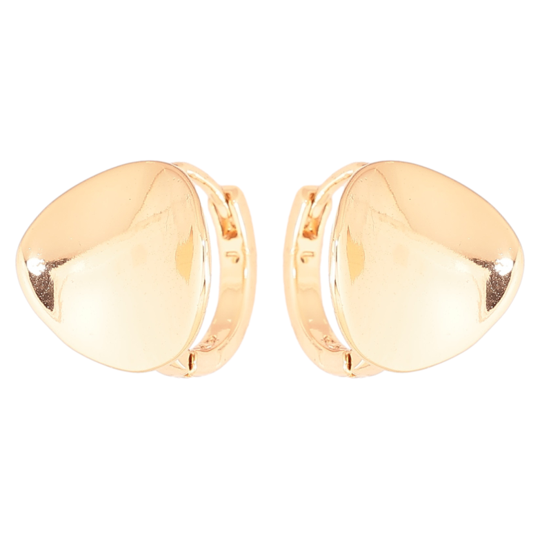 Серьги Xuping Позолота 18K колечки Выгнутые круги фото №1