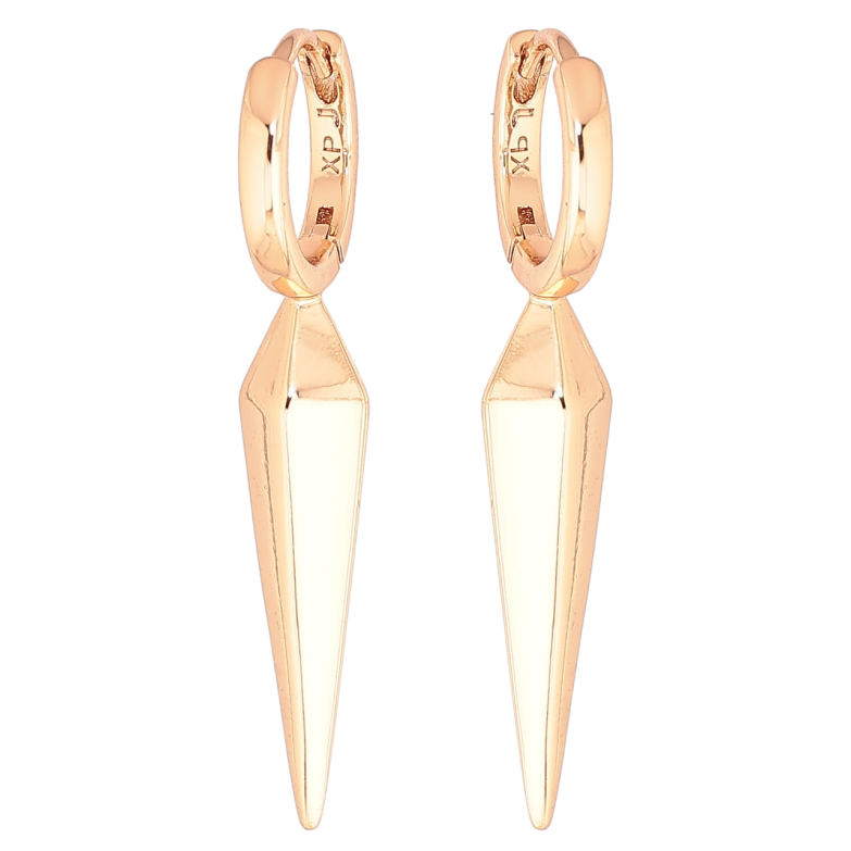 Серьги Xuping Позолота 18K колечки Стрелы фото №5