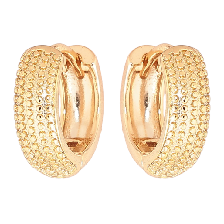 Серьги Xuping Позолота 18K колечки Декоративный узор фото №19 Серьги Xuping Позолота 18K колечки Декоративный узор фото №19