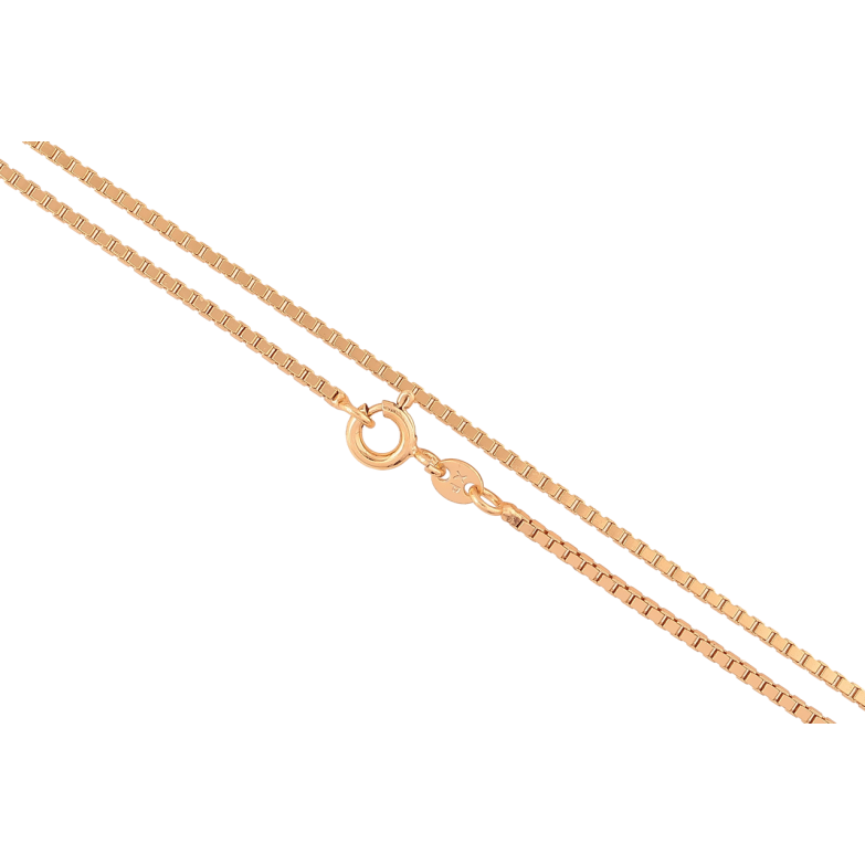 Цепочка Xuping Позолота 18K Плетение Венецианское длинна 45см х 1.5мм фото №14