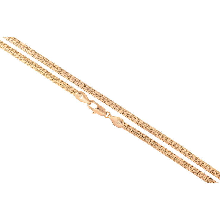 Ланцюжок Xuping Позолота 18K «Плетіння Фантазійне» довжина 45см х 4мм фото №23 Ланцюжок Xuping Позолота 18K «Плетіння Фантазійне» довжина 45см х 4мм фото №23
