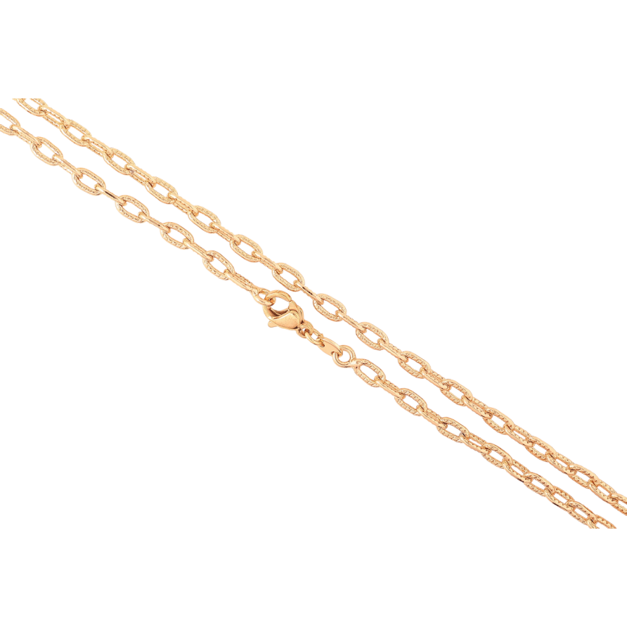 Ланцюжок Xuping Позолота 18K «Плетіння Якірне» довжина 46см х 3мм фото №1