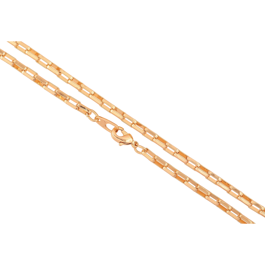 Ланцюжок Xuping Позолота 18K «Плетіння Якірне» довжина 45см х 3мм фото №1