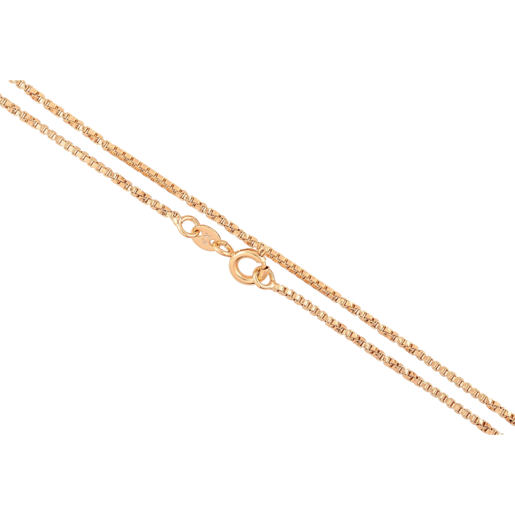 Ланцюжок Xuping Позолота 18K «Плетіння Венеціанське перекручене» довжина 45см х 1.5мм фото №9 Ланцюжок Xuping Позолота 18K «Плетіння Венеціанське перекручене» довжина 45см х 1.5мм фото №9