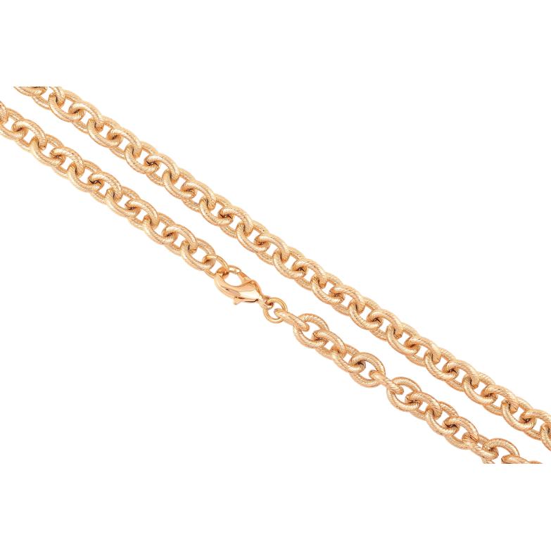 Цепочка Xuping Позолота 18K Плетение Якорное длинна 46см х 8мм фото №21