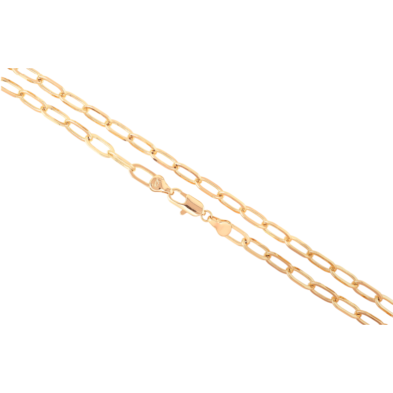 Цепочка Xuping Позолота 18K Плетение Якорное длинна 50см х 5мм фото №1