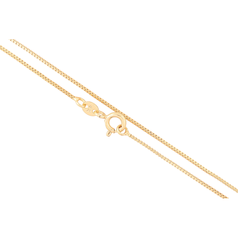 Ланцюжок Xuping Позолота 18K «Плетіння Венеціанське» довжина 45см х 1мм фото №1