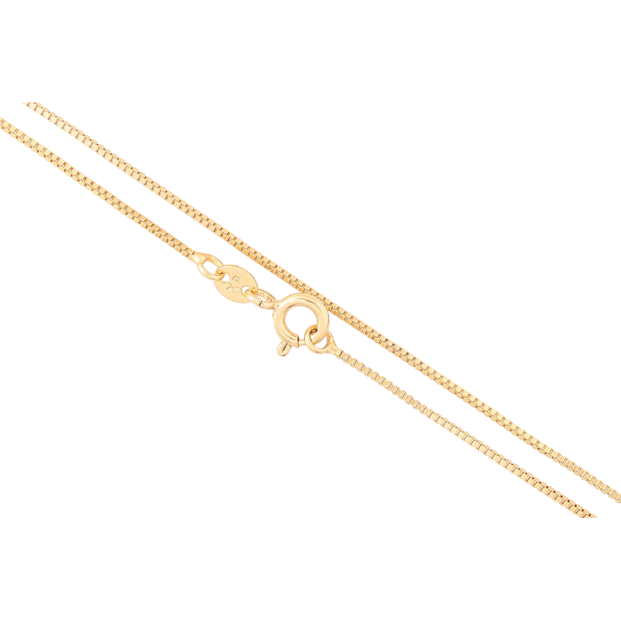 Ланцюжок Xuping Позолота 18K «Плетіння Венеціанське» довжина 45см х 1мм фото №1