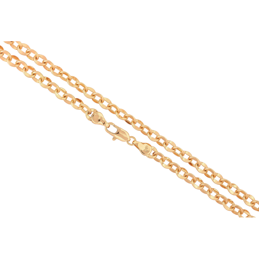 Ланцюжок Xuping Позолота 18K «Плетіння Якірне» довжина 45см х 5мм фото №1