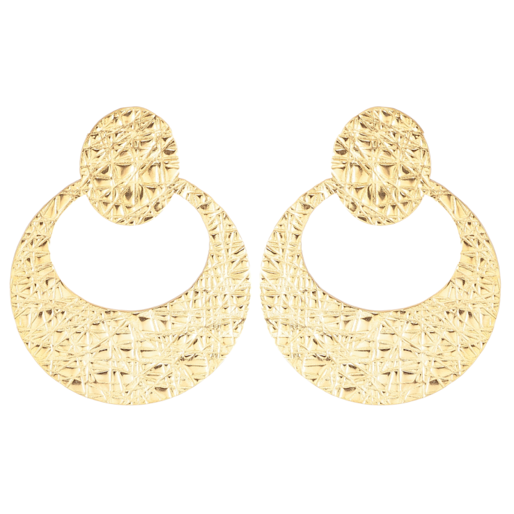 Сережки Xuping TTM Stainless Steel колір 14К пусети «Декоративні» фото №19